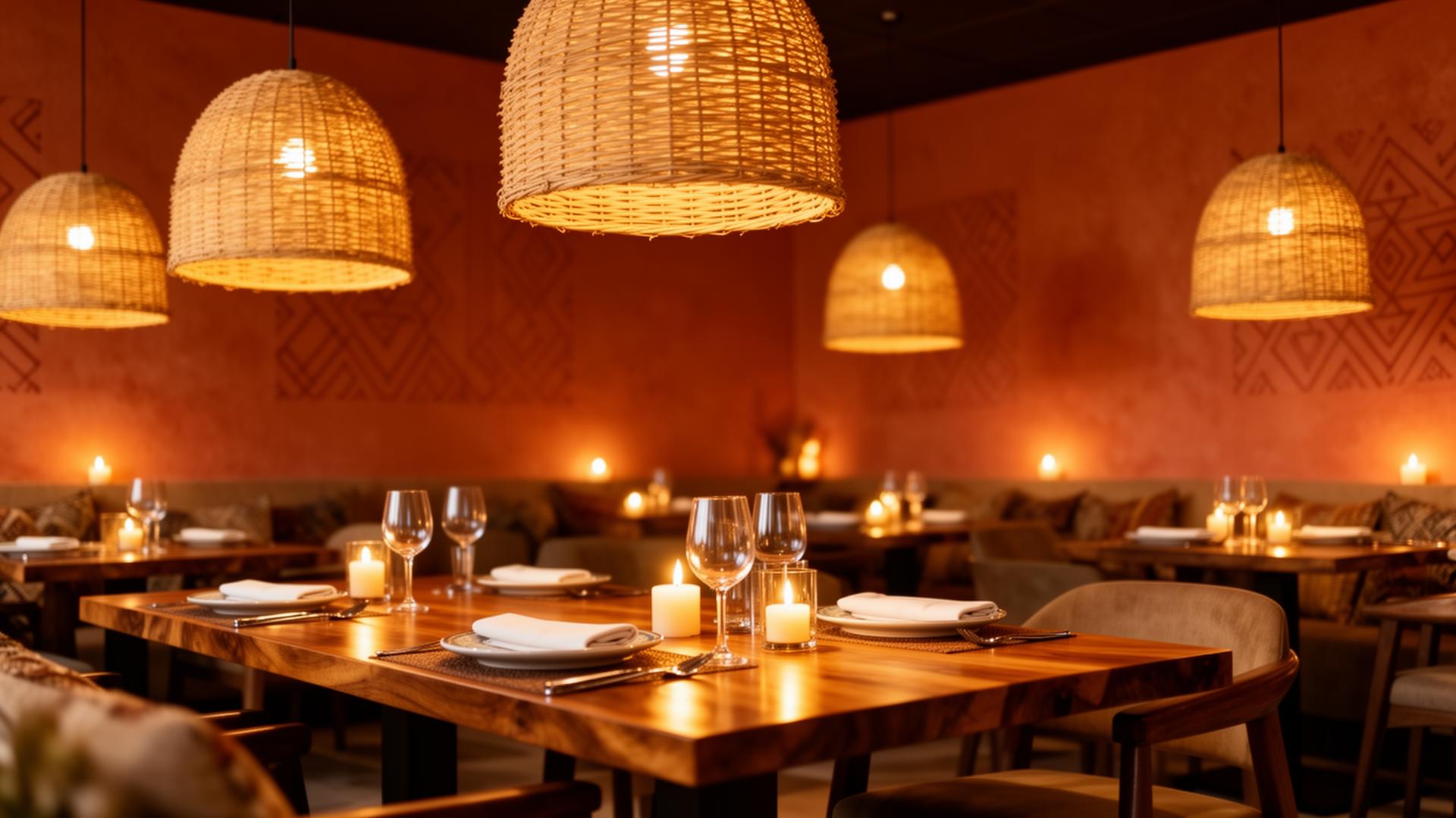 Restaurant Baobab interior
